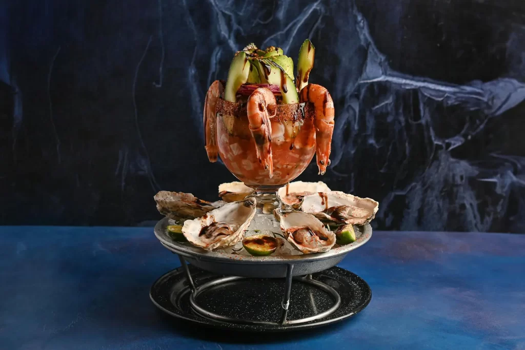 Seafood Tower Madison Bar and grill