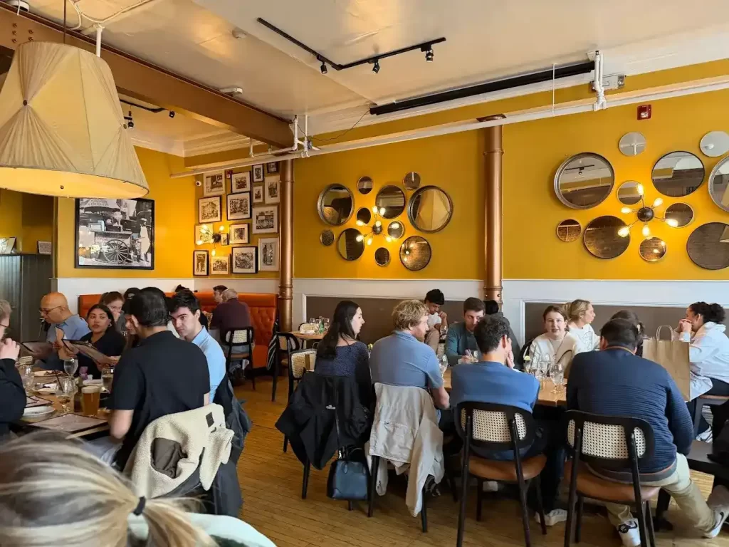Weekend brunch at Madison Bar and Grill on Washington Street Hoboken