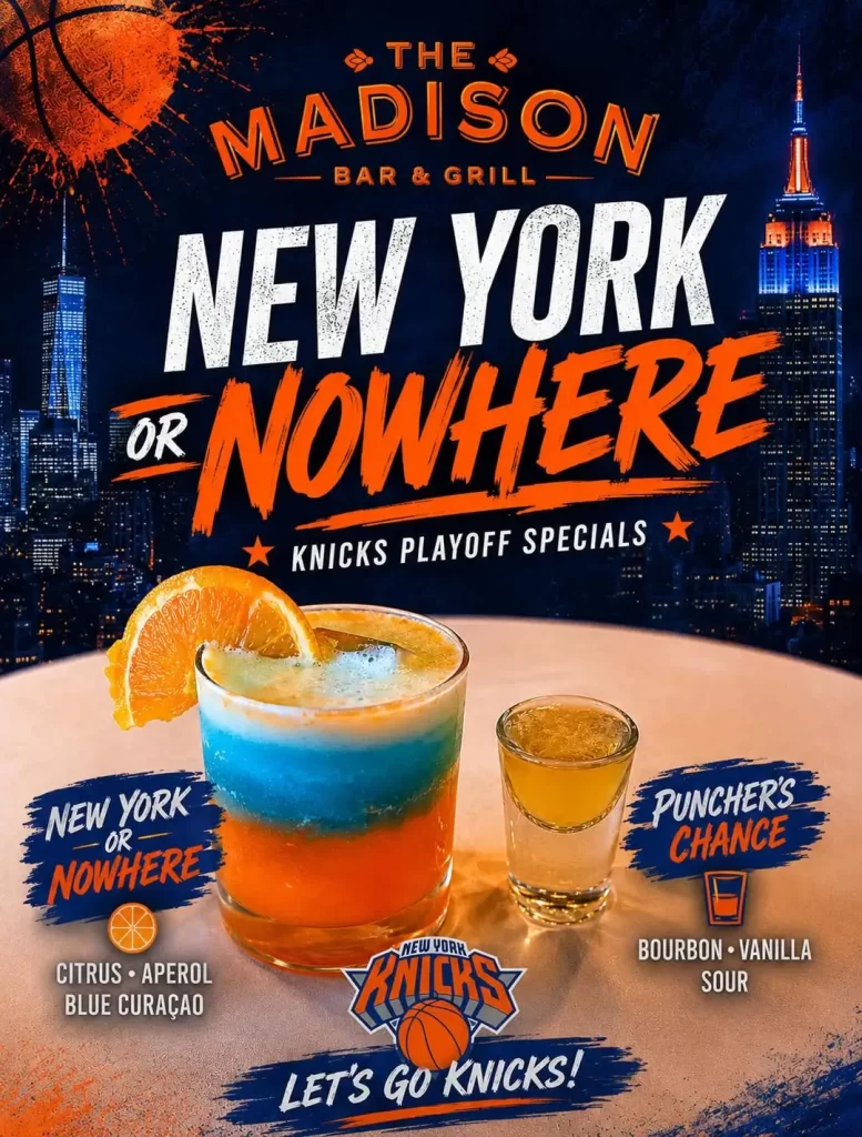 Knicks Finals Drink Specials