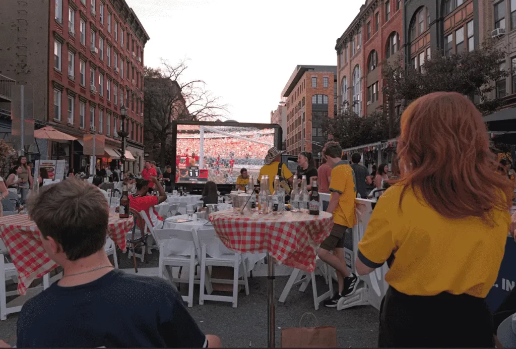 World Cup Final Block Party in Hoboken